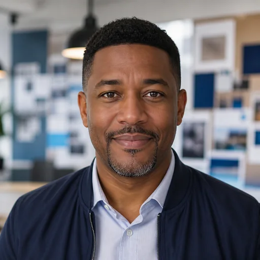 Marketing manager profile portrait