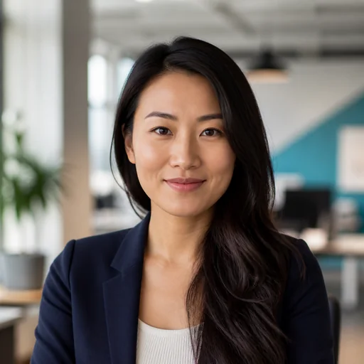 Startup founder profile portrait